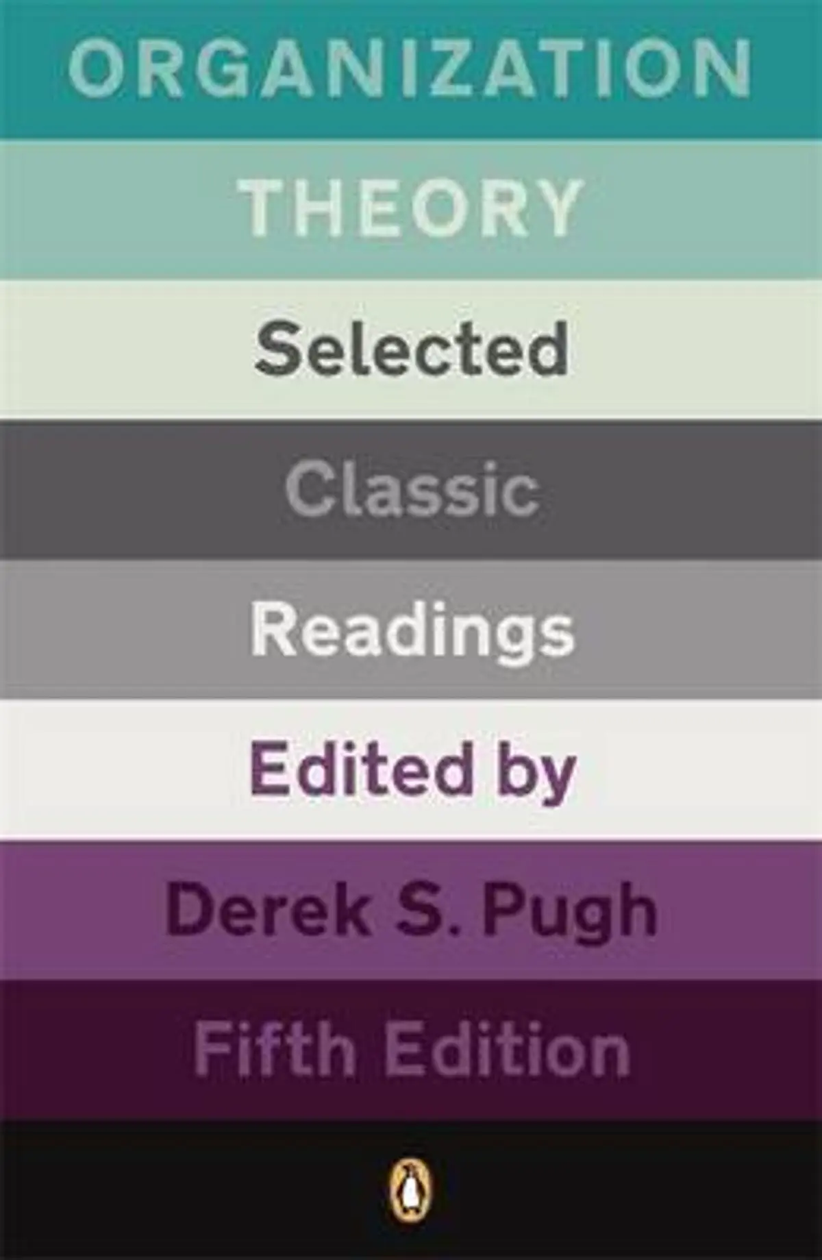 Organization Theory: Selected Classic Readings