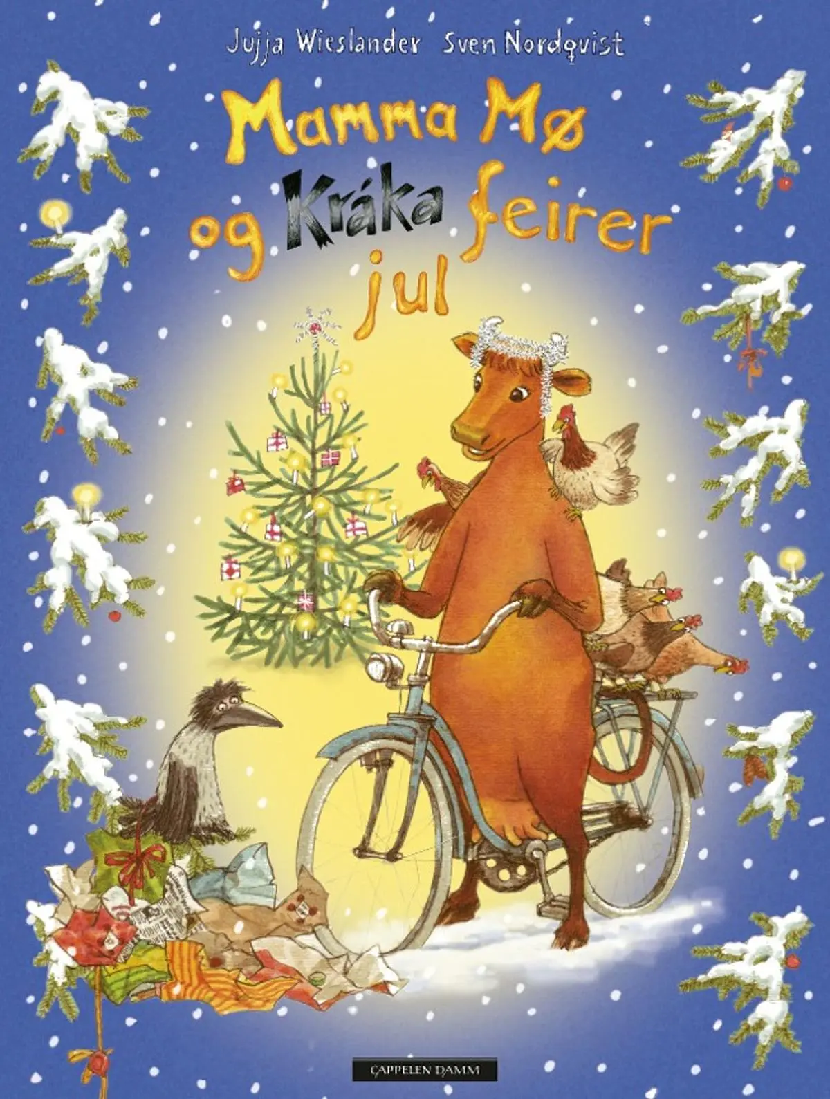 Mamma Mø og Kråka feirer jul