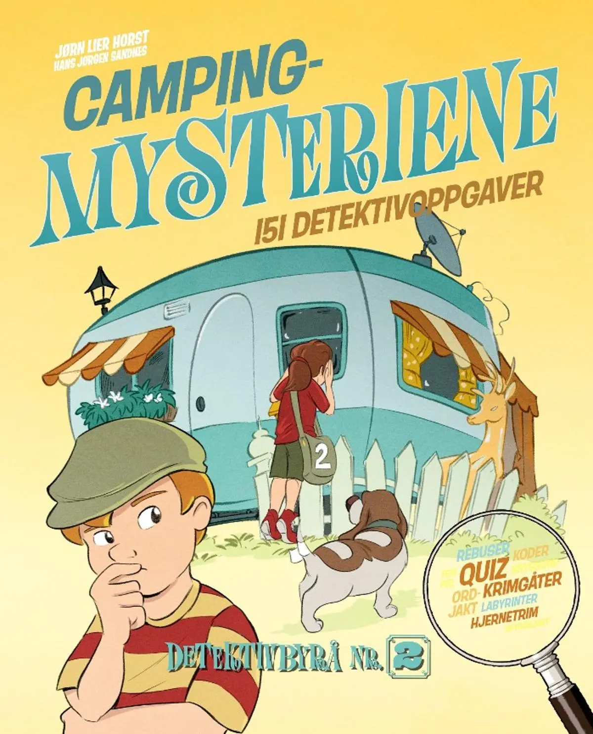 Campingmysteriene: 151 detektivoppgaver