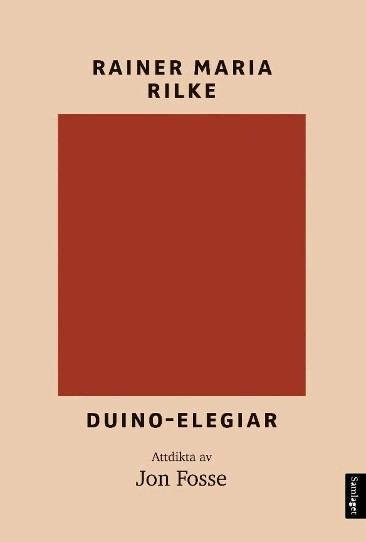 Duino-elegiar: attdikta av Jon Fosse