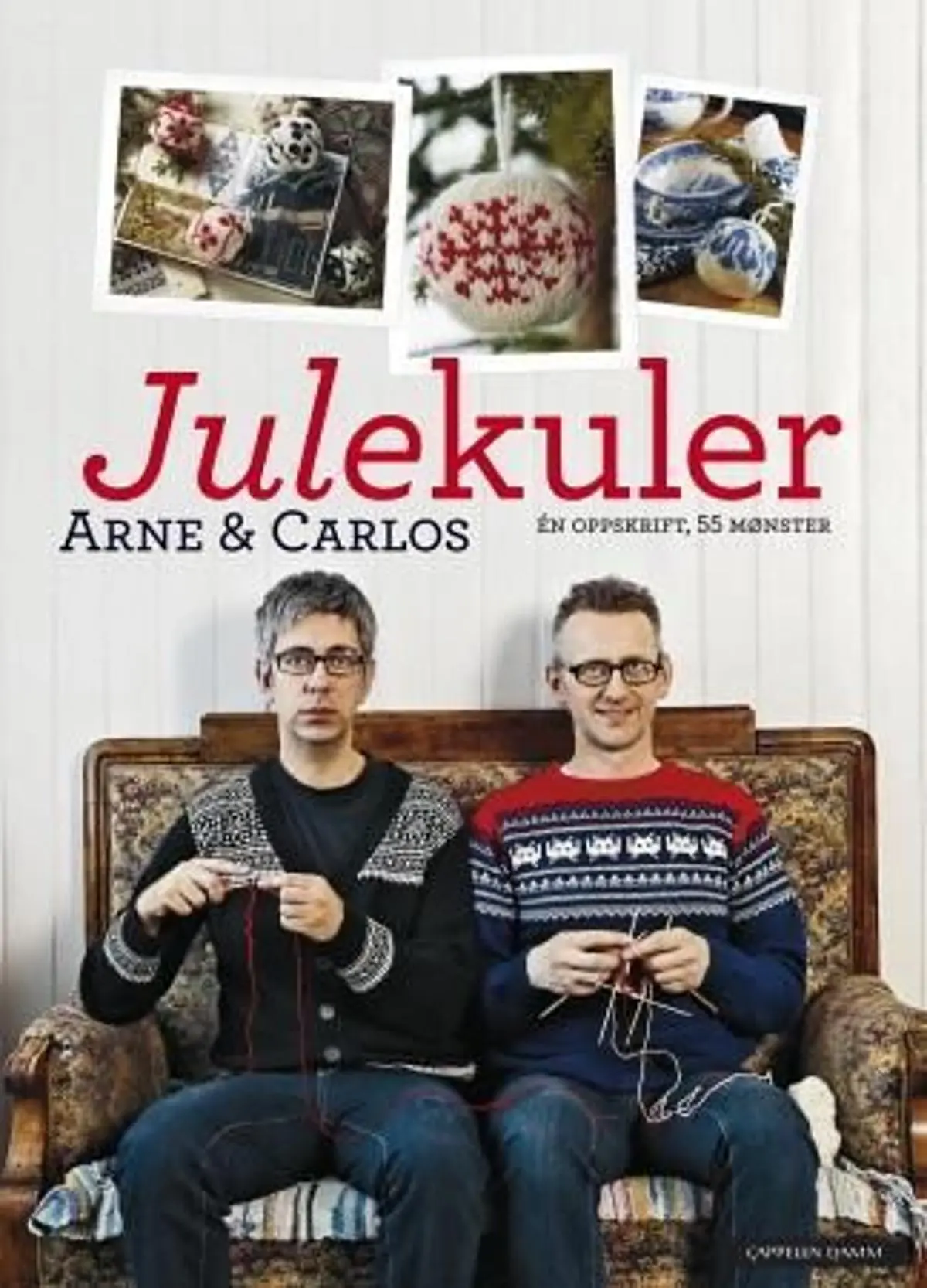 Julekuler: én oppskrift, 55 mønster