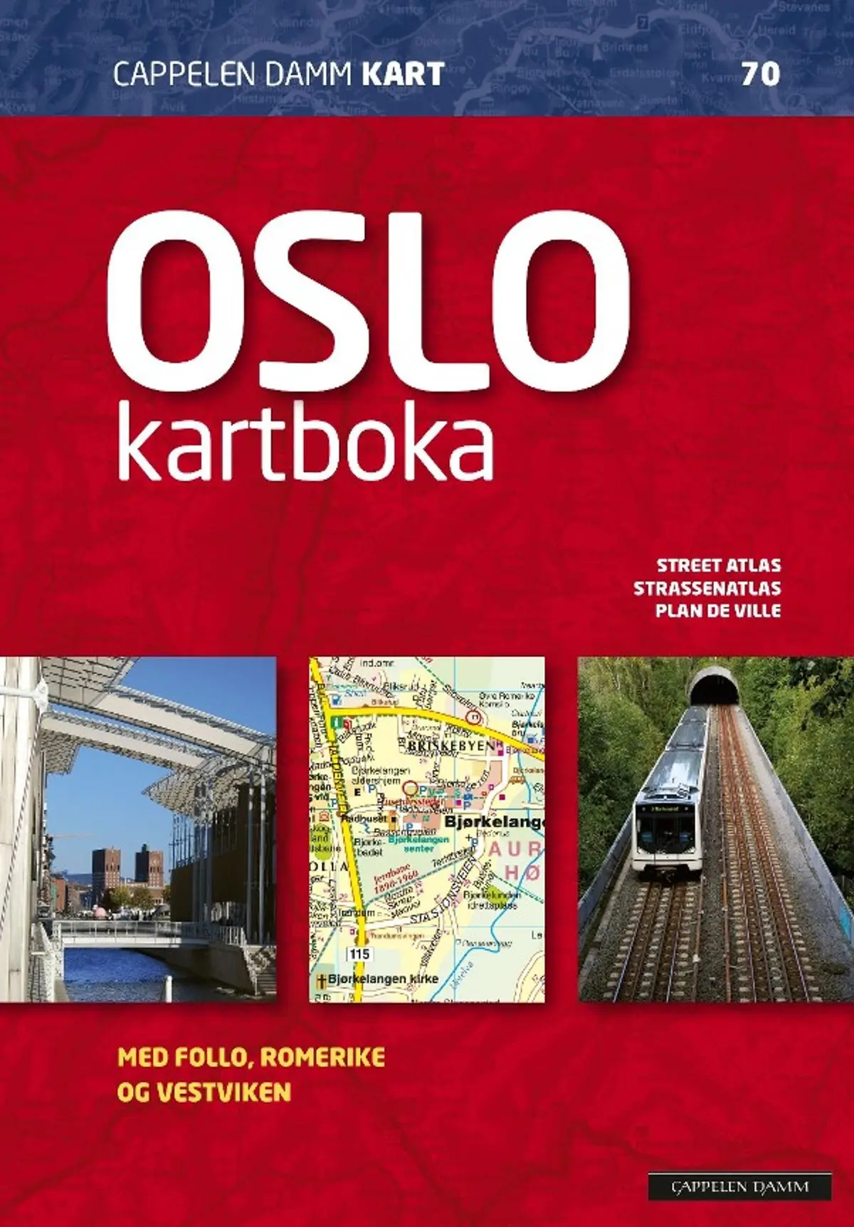 Oslokartboka 2023: city atlas  = Stadtatlas = atlas de ville