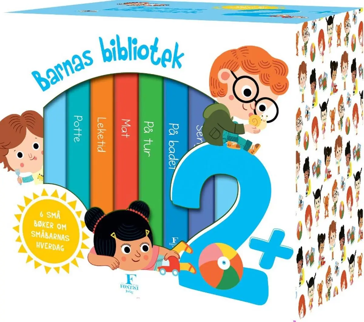 Barnas Bibliotek 2+: 6 små bøker om småbarnas hverdag