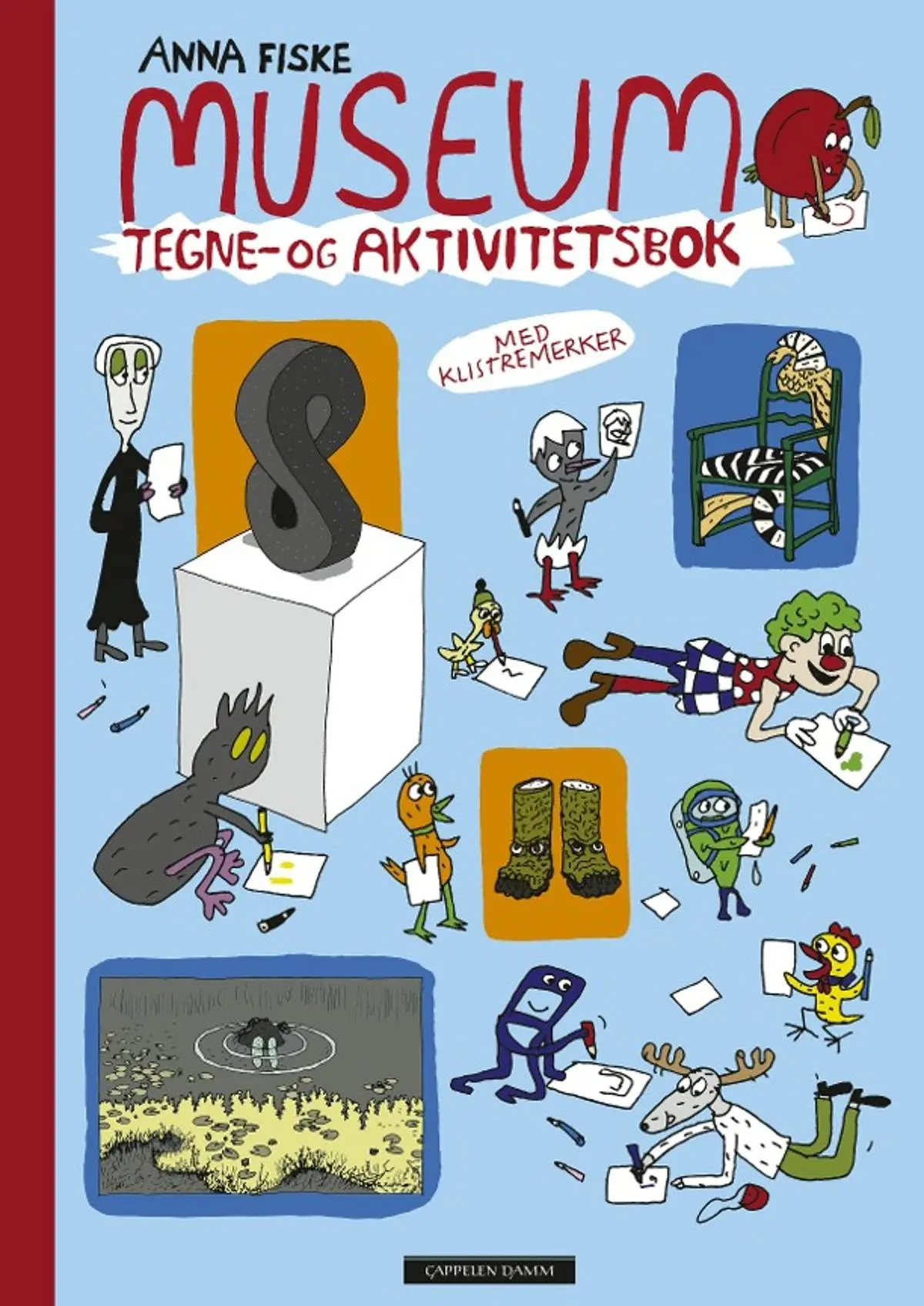 Museum: tegne- og aktivitetsbok