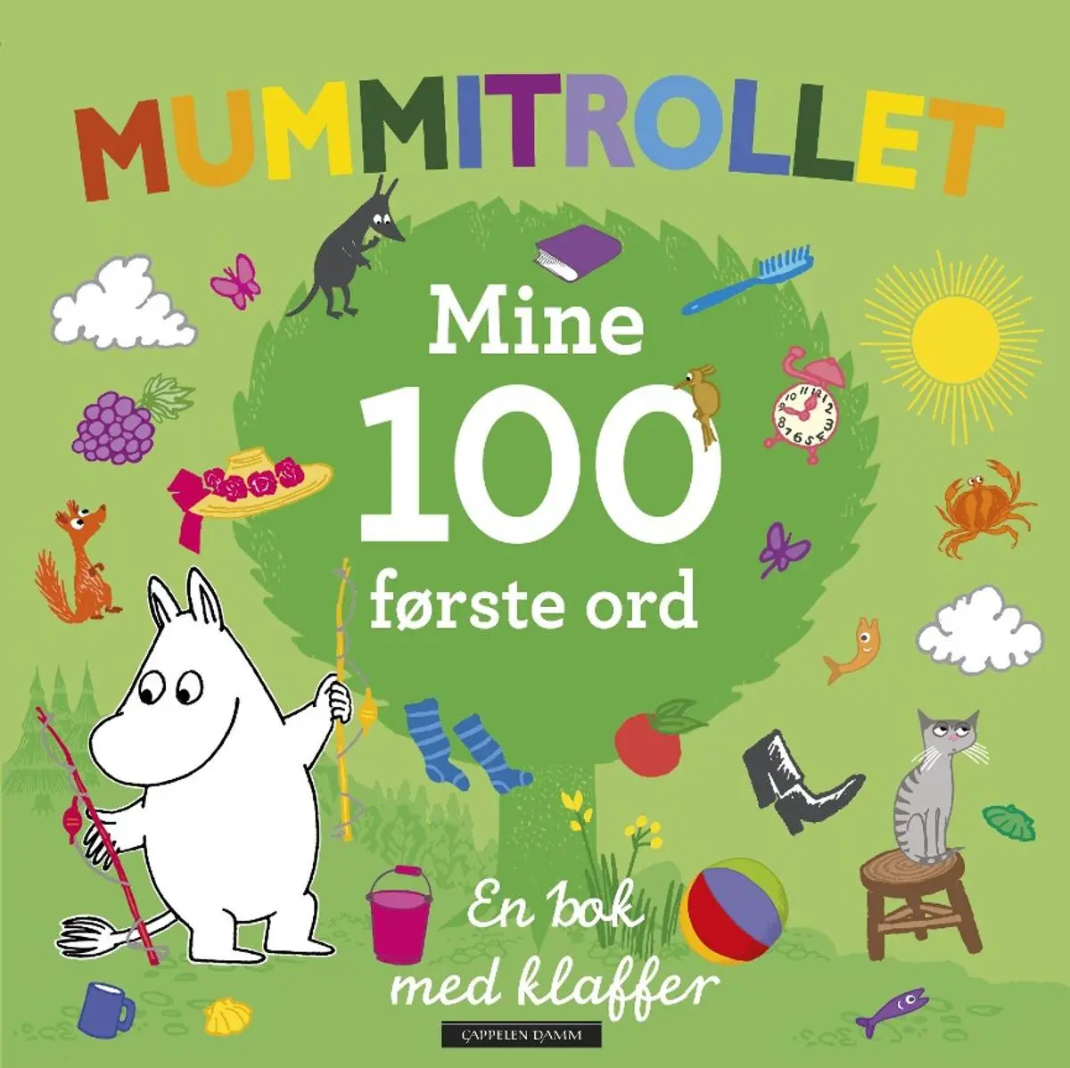 Mummitrollet: mine 100 første ord : en bok med klaffer