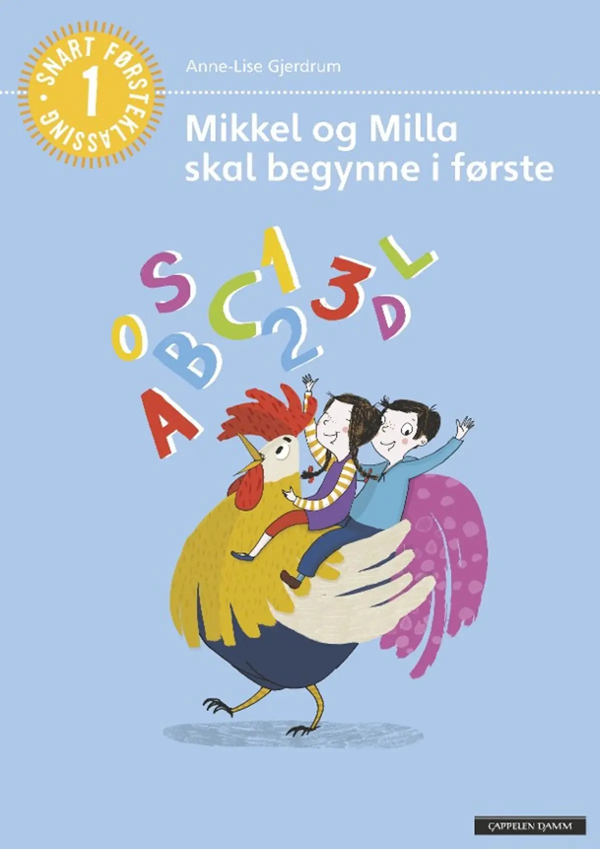 Mikkel og Milla skal begynne i første: snart førsteklassing