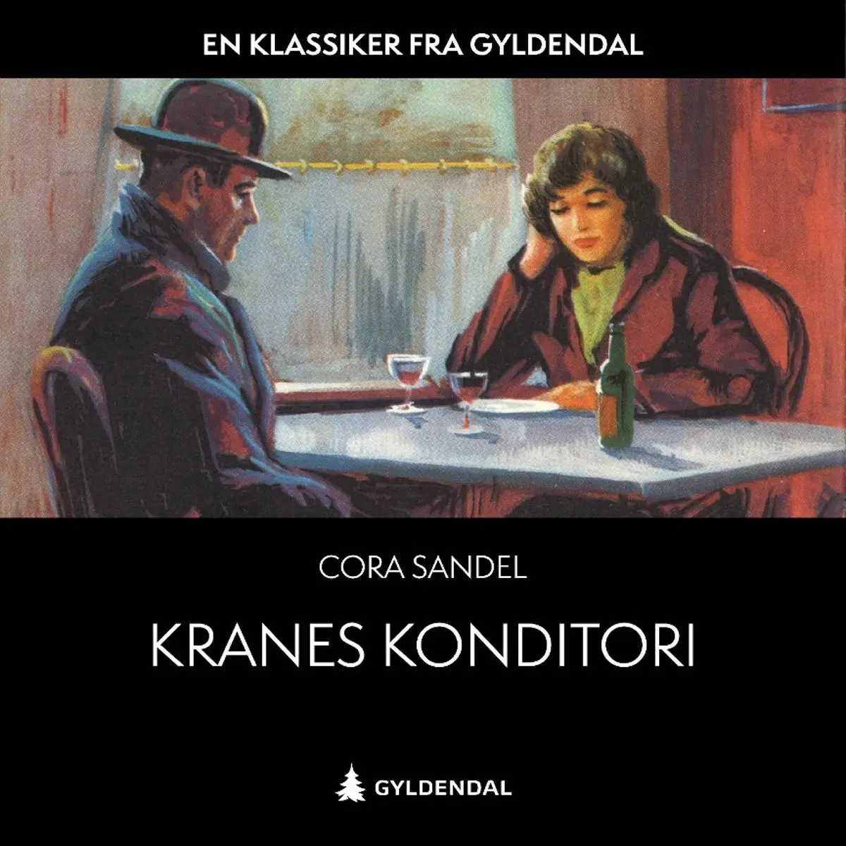 Kranes konditori: interiør med figurer