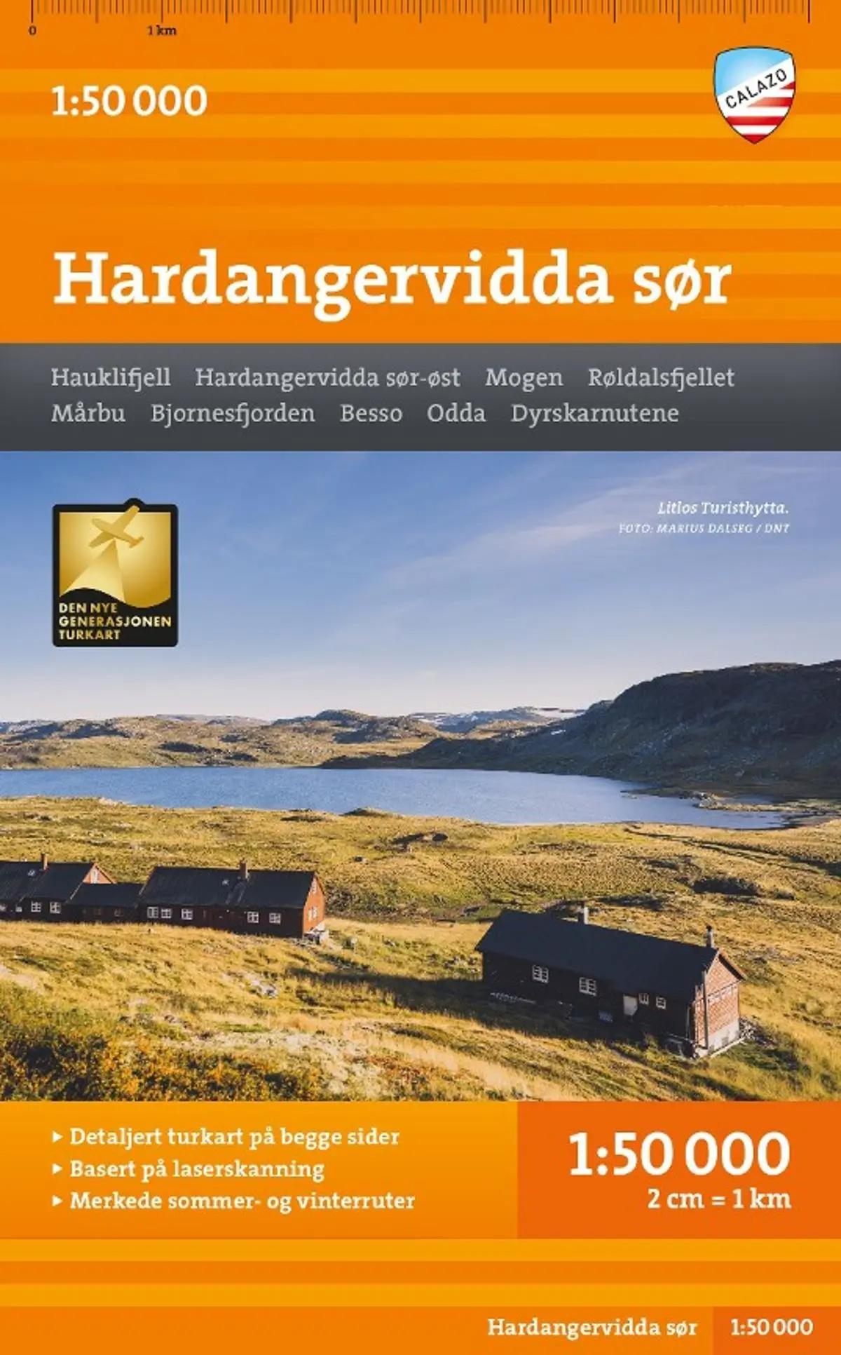 Turkart Hardangervidda sør
