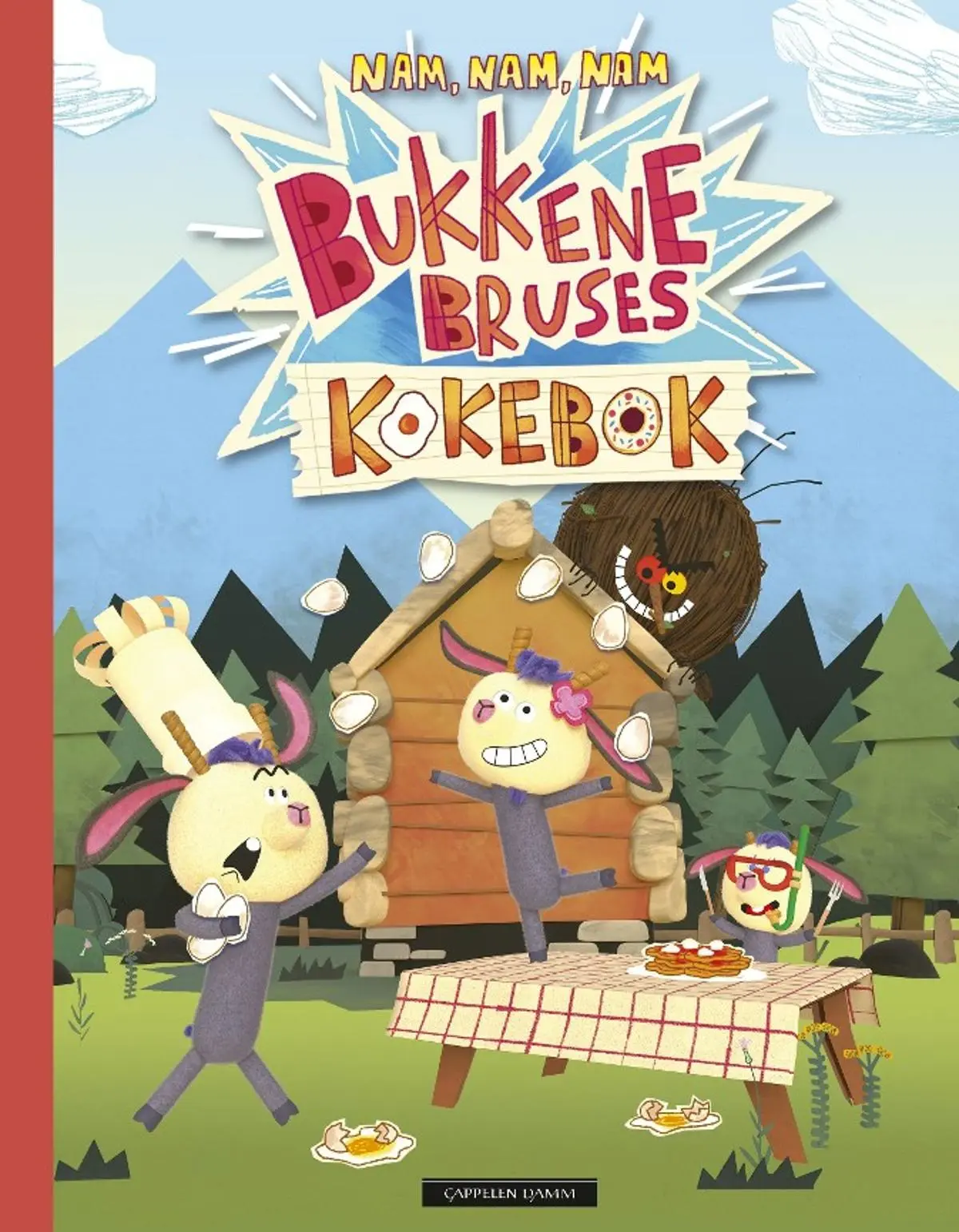 Bukkene Bruses kokebok: nam, nam, nam