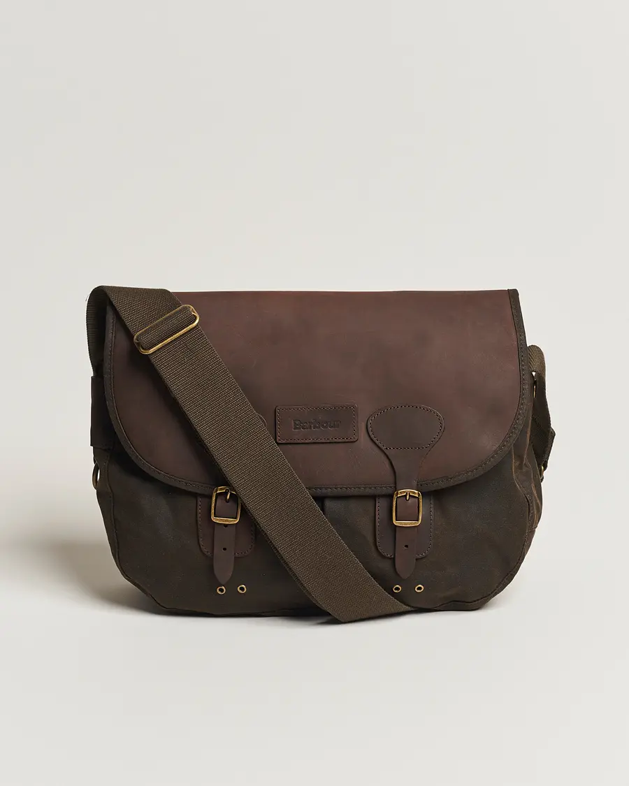 Barbour Lifestyle Wax Leather Tarras Olive