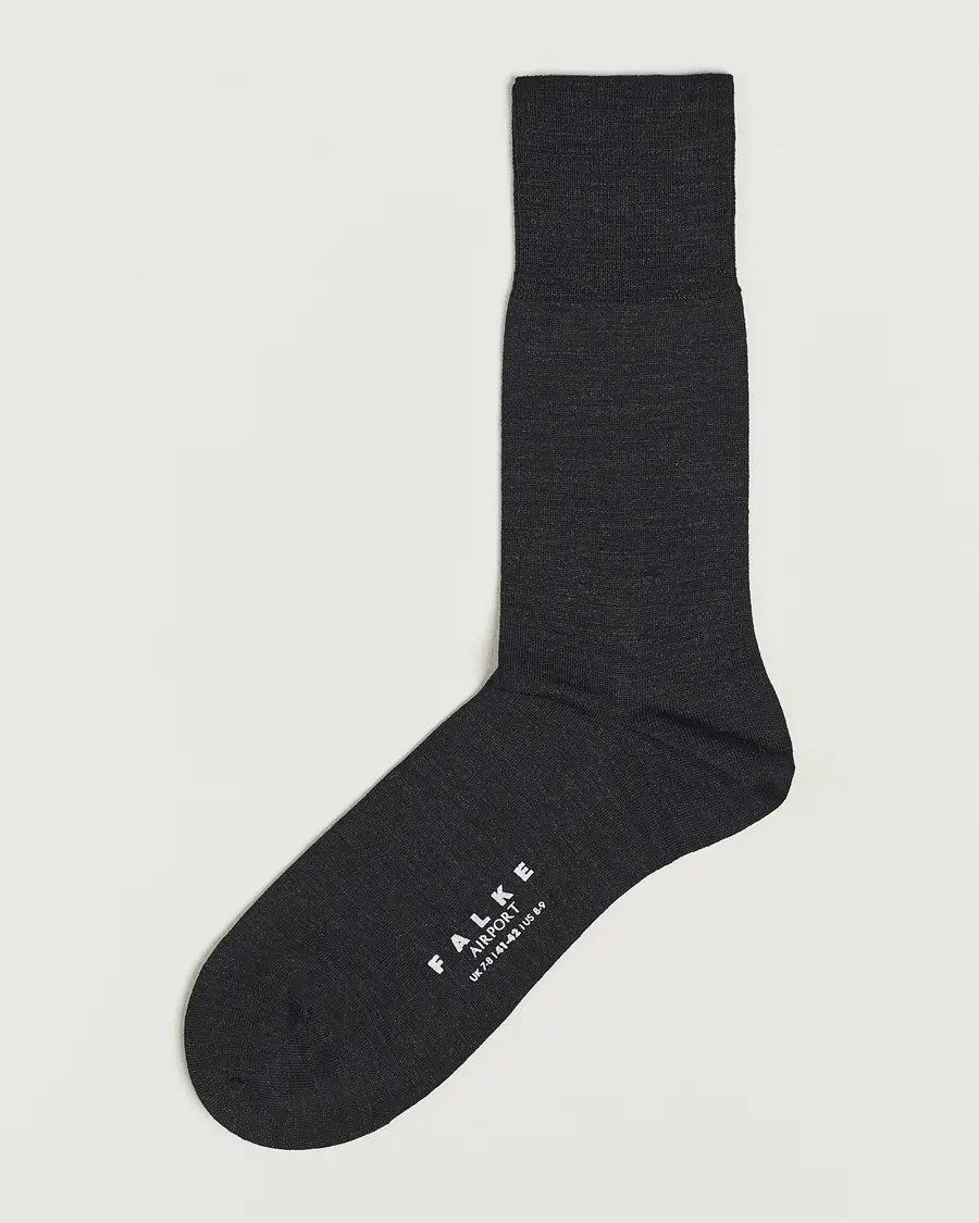 Falke Airport Socks Anthracite Melange