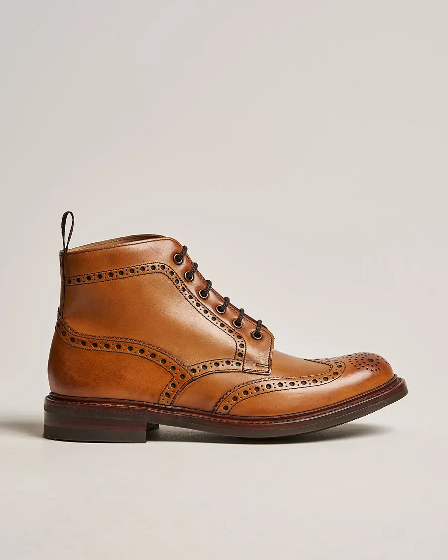 Loake 1880 Bedale Boot Tan Burnished Calf