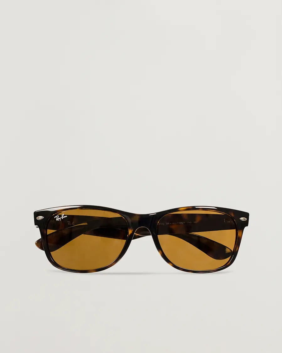 Ray-Ban New Wayfarer Sunglasses Light Havana/Crystal Brown