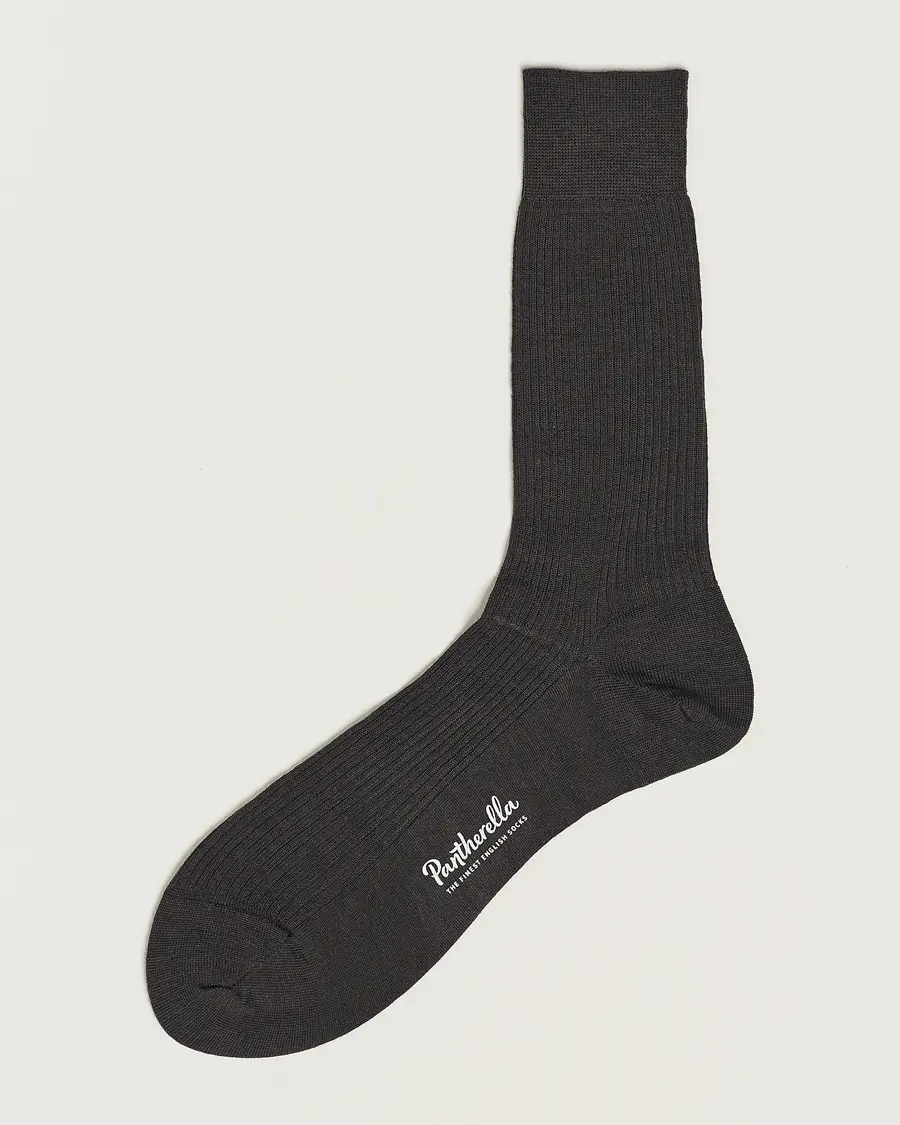 Pantherella Naish Merino/Nylon Sock Chocolate
