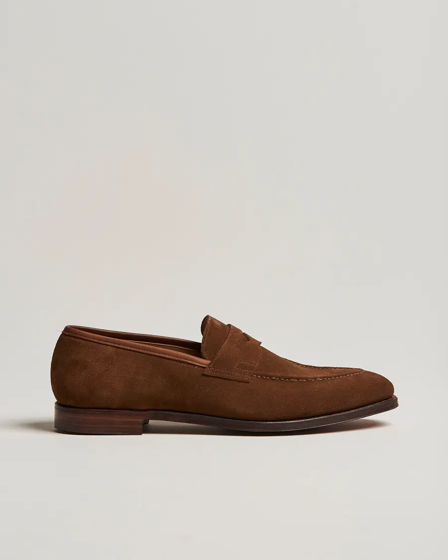 Crockett & Jones Sydney Loafer Snuff Suede