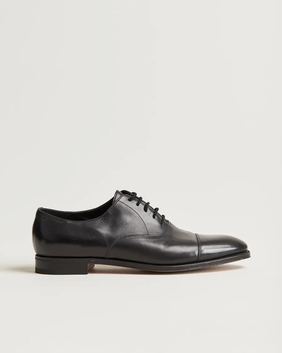 John Lobb City II Oxford Black Calf