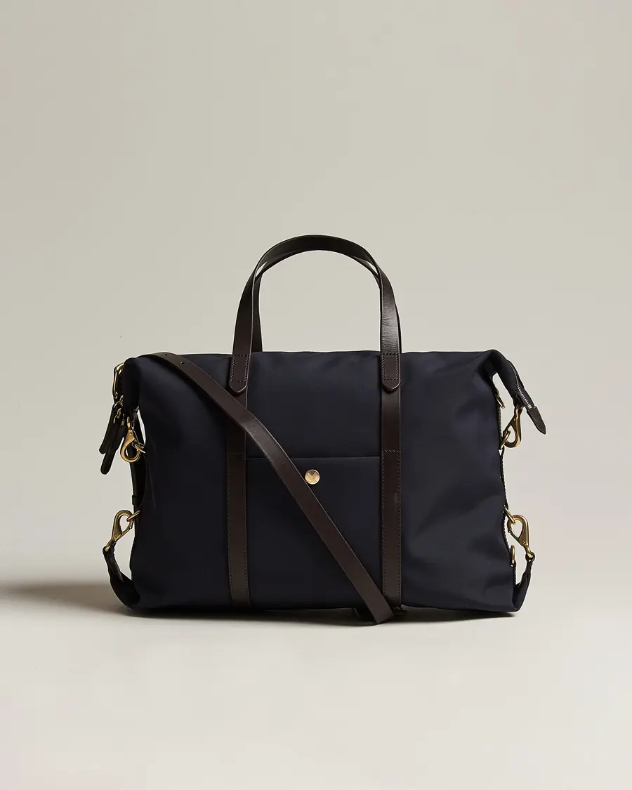 MismoM/S Utility Nylon Duffle BagNavy/Dark Brown