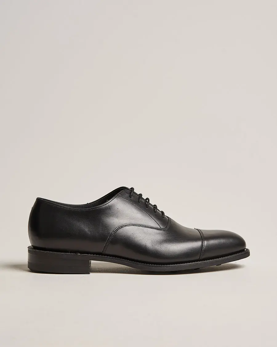 Loake 1880 Aldwych Single Oxford Black Calf