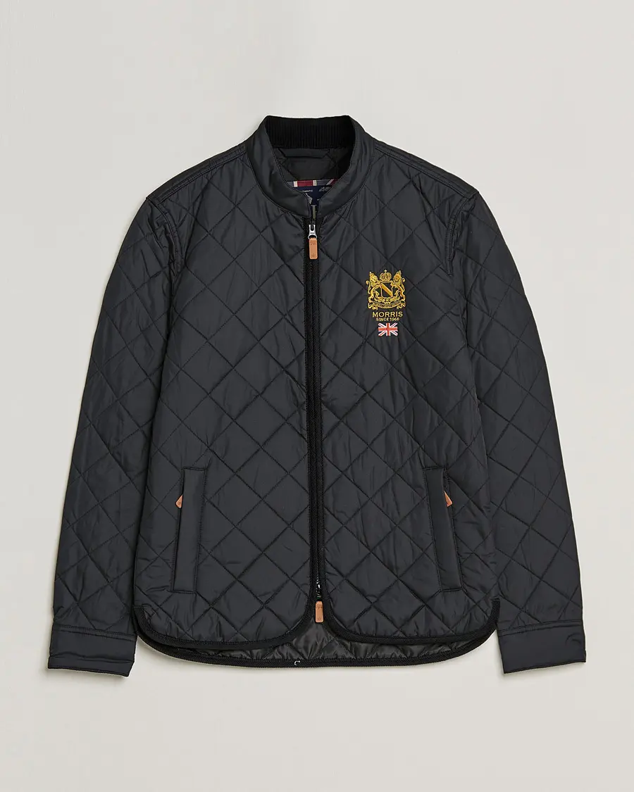 Morris Trenton Quilted Jacket Black