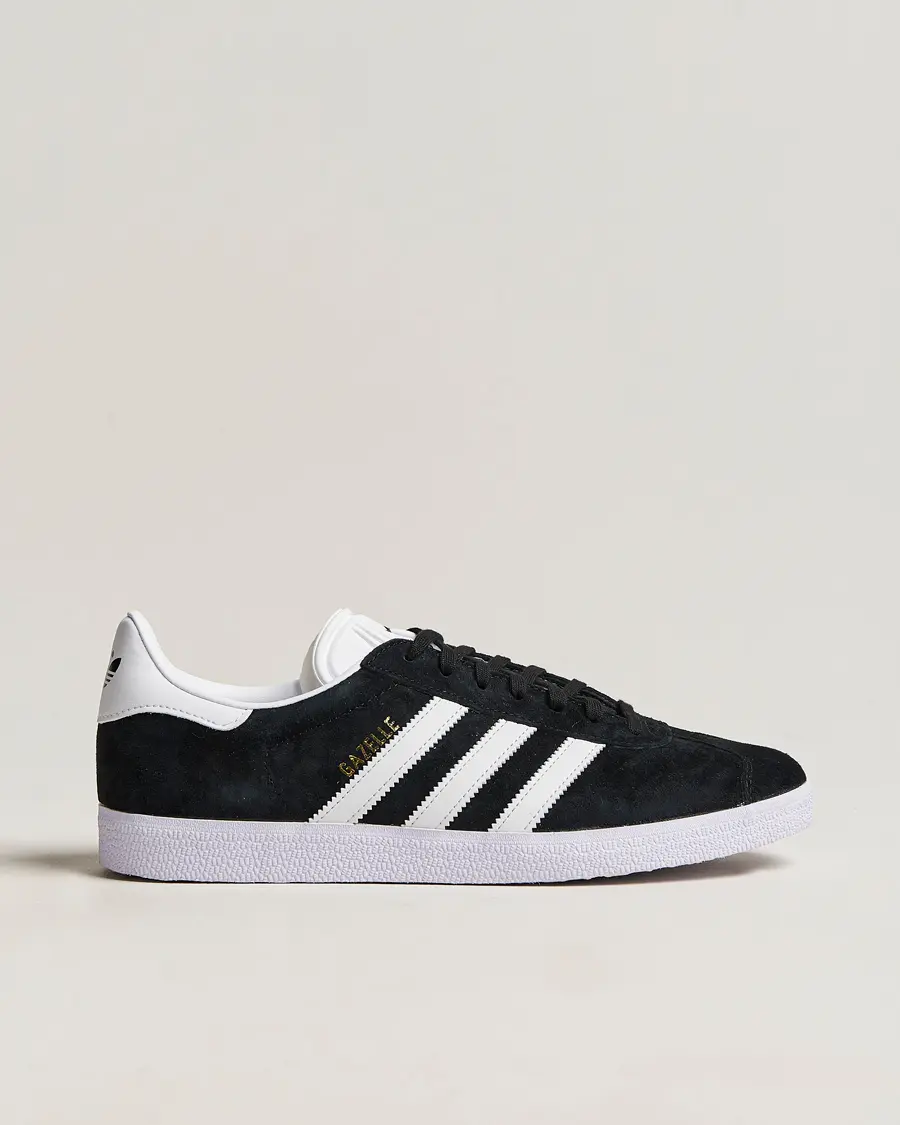 adidas Originals Gazelle Sneaker Black Nubuck
