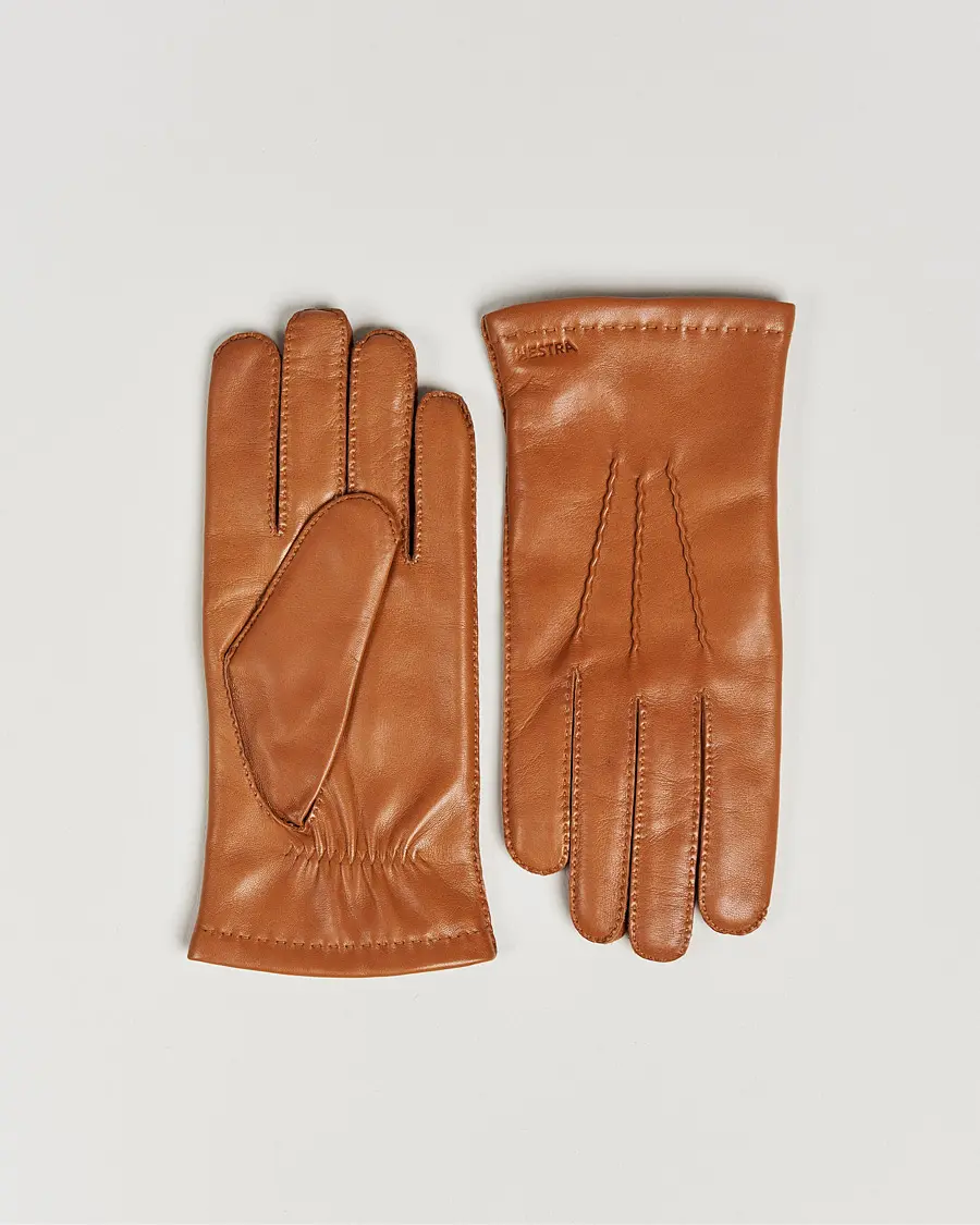 Hestra Edward Wool Lined Glove Cognac