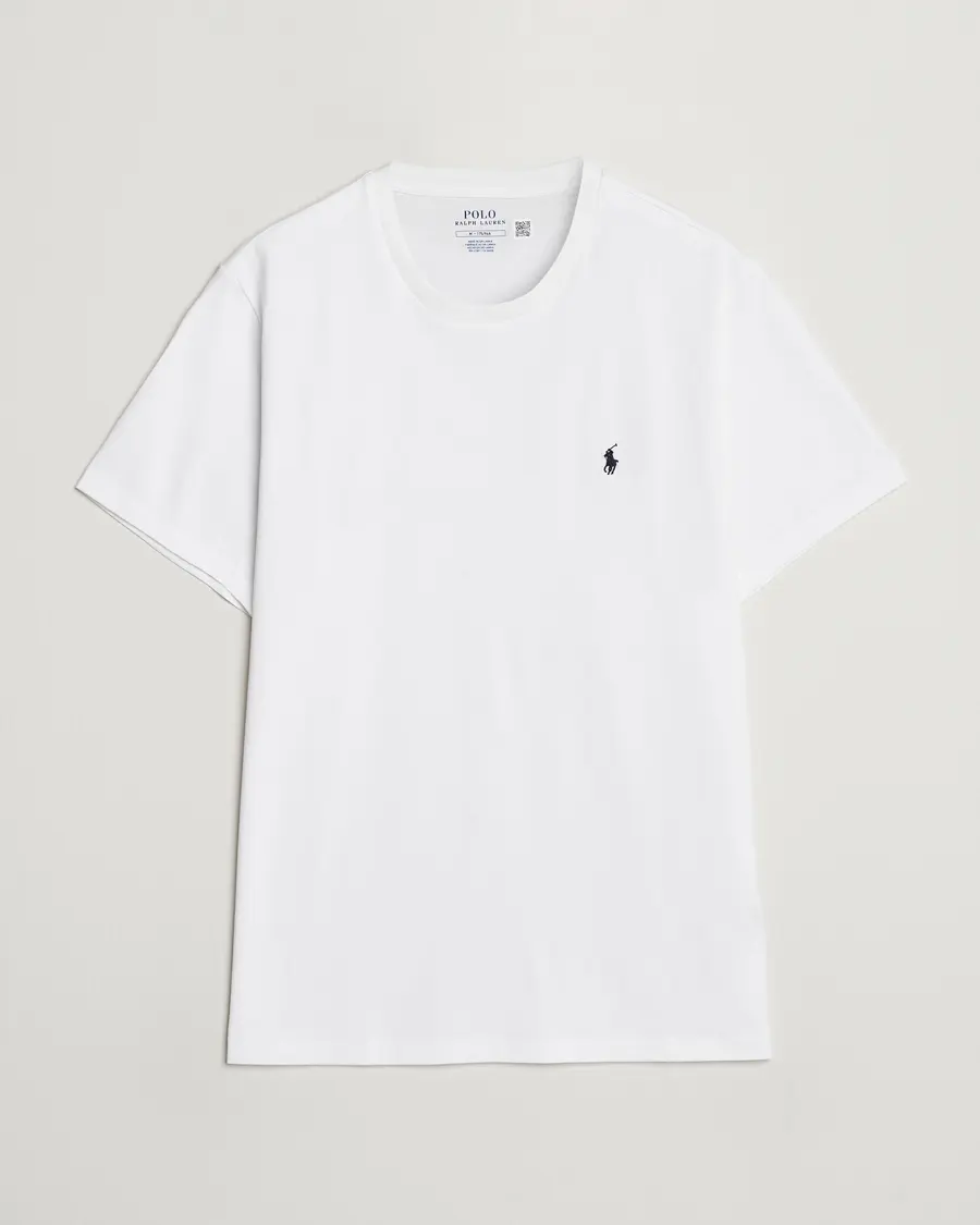 Polo Ralph Lauren Liquid Cotton Crew Neck T-Shirt White