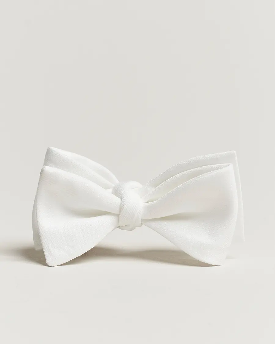 Amanda Christensen Cotton Pique Self Tie White