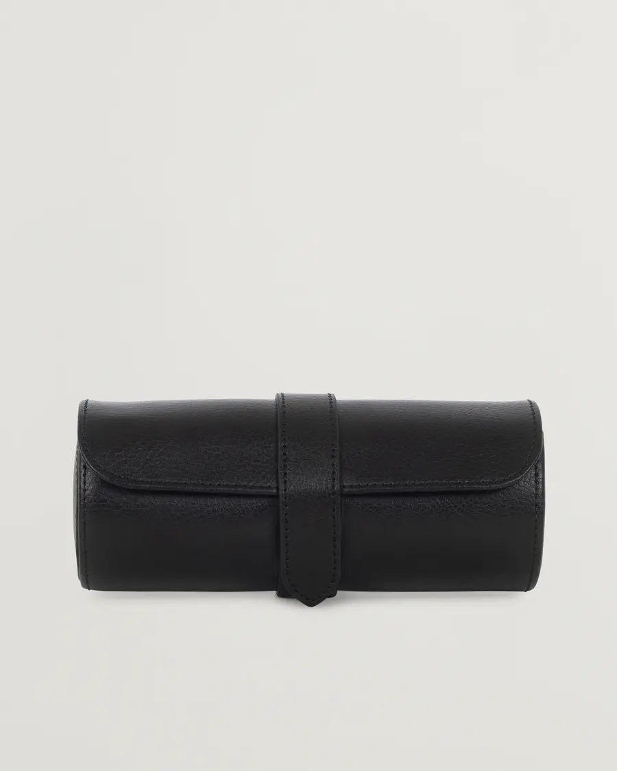 WOLF Blake Triple Watch Roll Black/Grey
