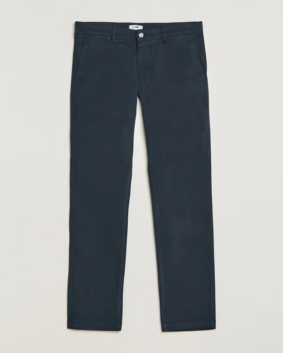 NN07 Marco Slim Fit Stretch Chinos Navy Blue