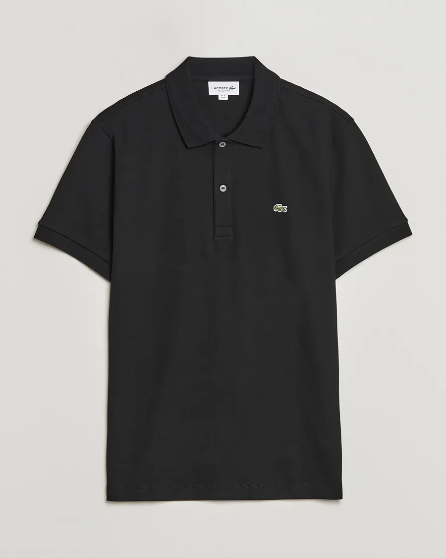 Lacoste Pima Interlock Piké Black