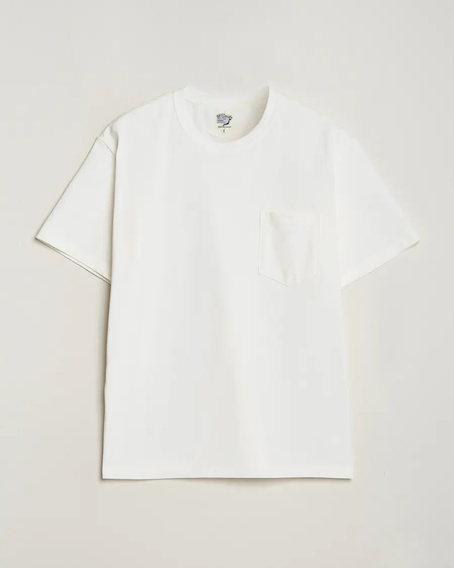 orSlow Pocket T-Shirt White