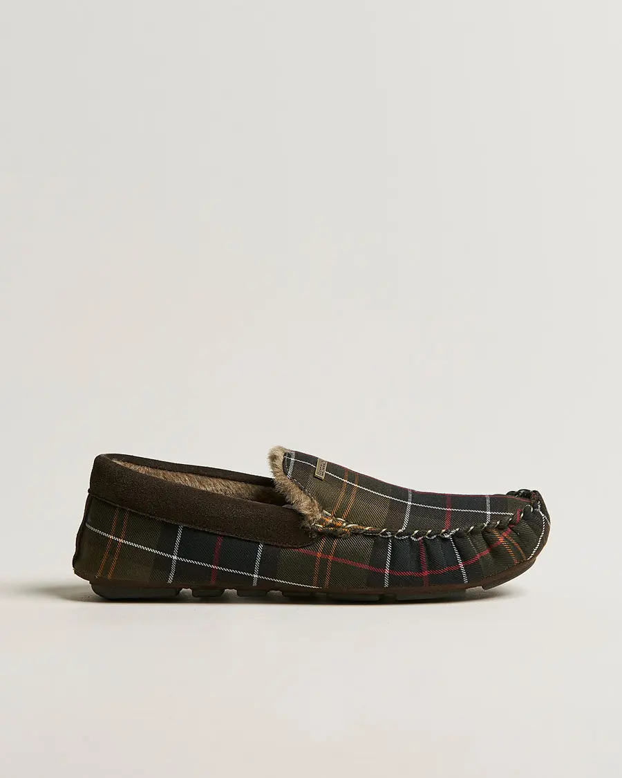 Barbour Lifestyle Monty Indoor Car Shoe Classic Tartan