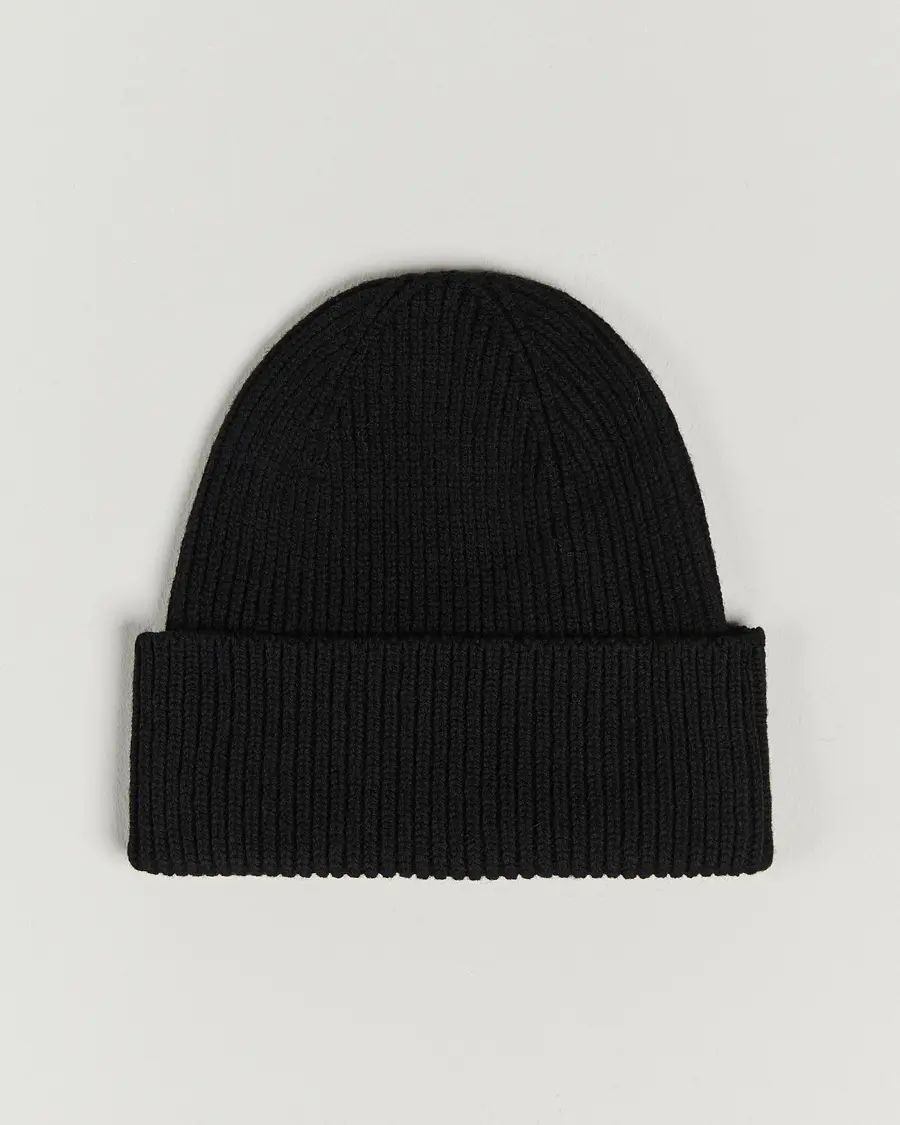 Colorful StandardMerino Wool BeanieDeep Black