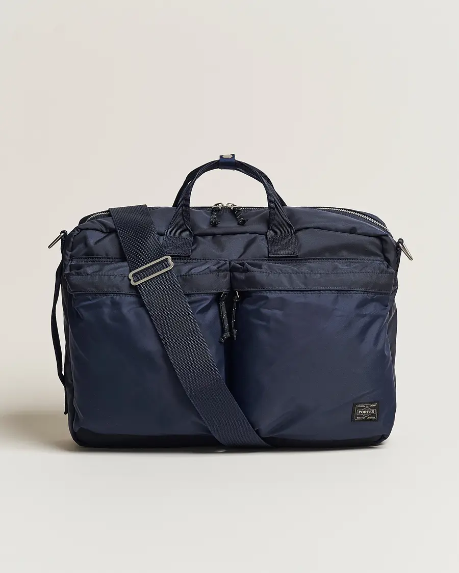 Porter-Yoshida & Co.Force 3Way BriefcaseNavy Blue