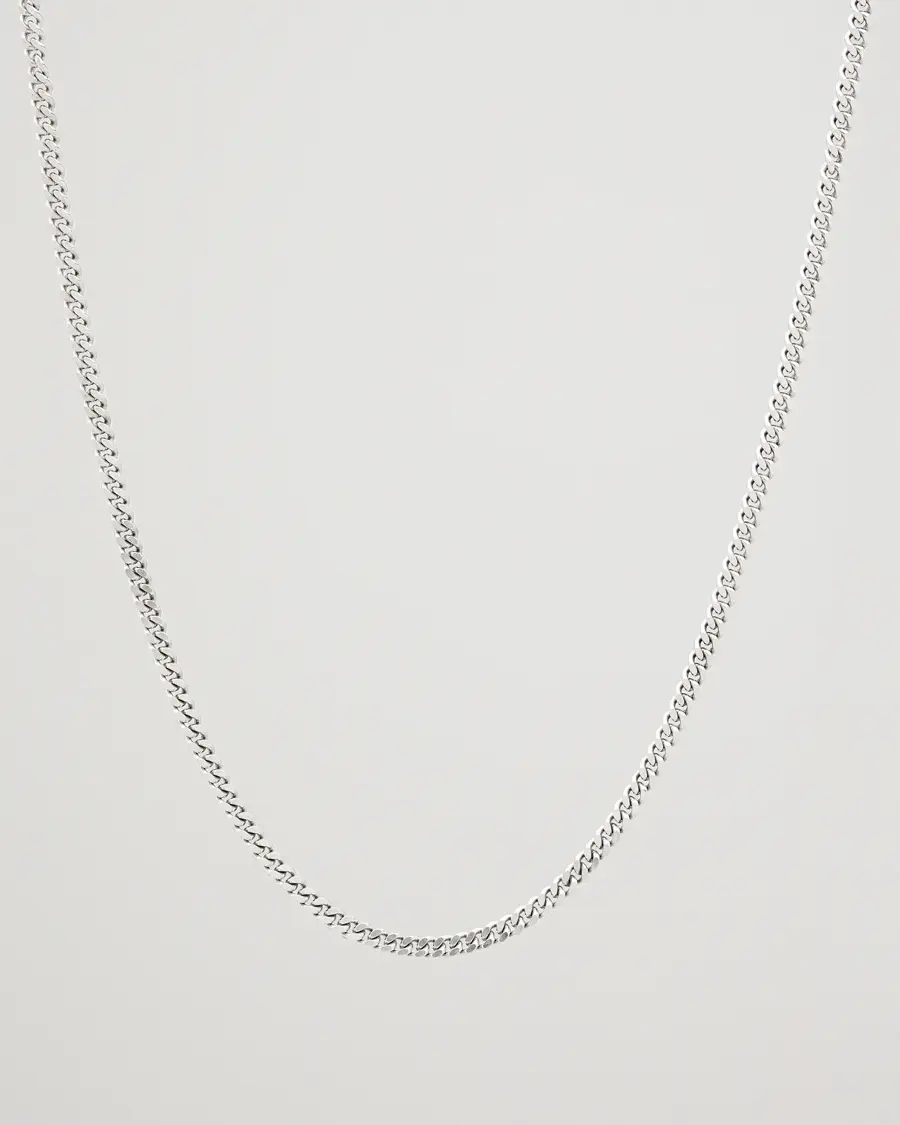 Tom WoodCurb Chain M NecklaceSilver