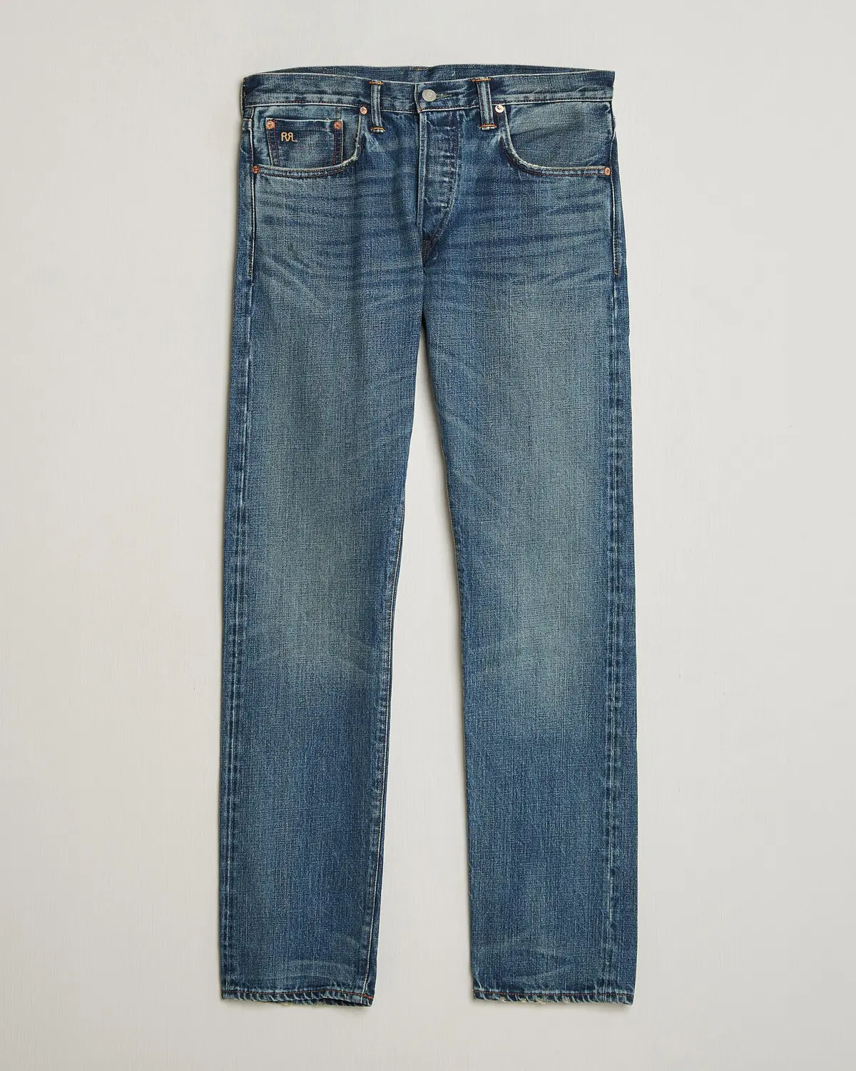 RRL Slim Fit Selvedge Denim Hillsview Wash