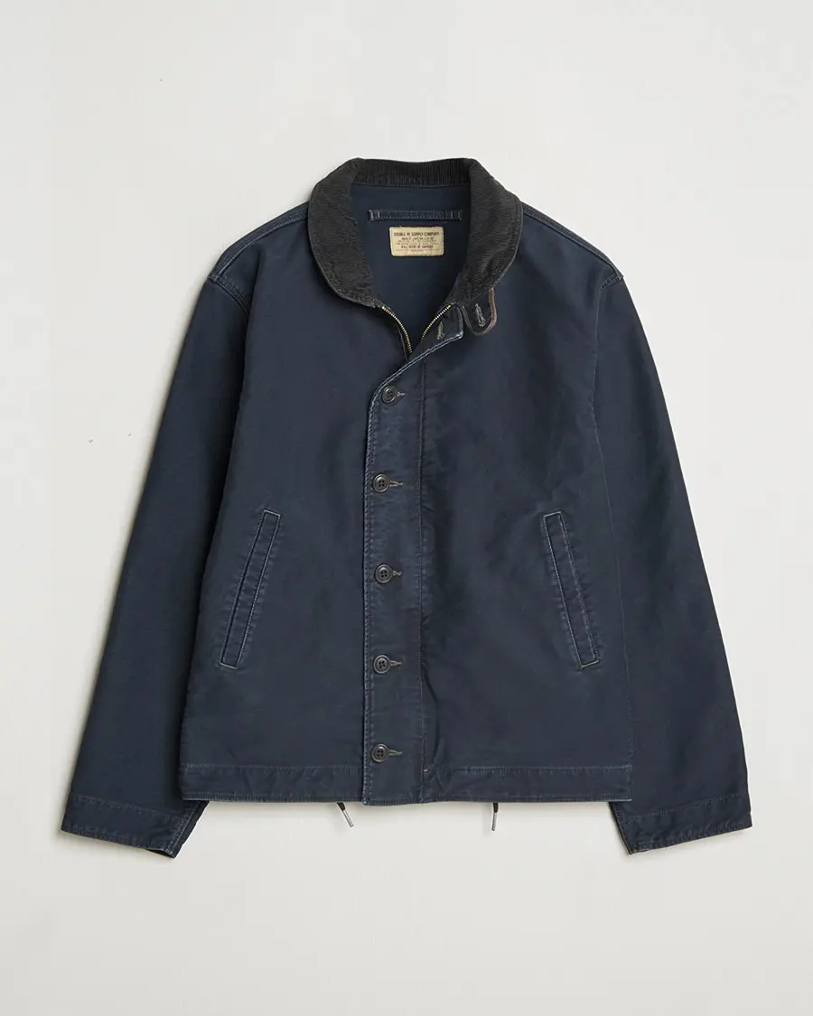 RRL Bower Deck Jacket Dark Navy