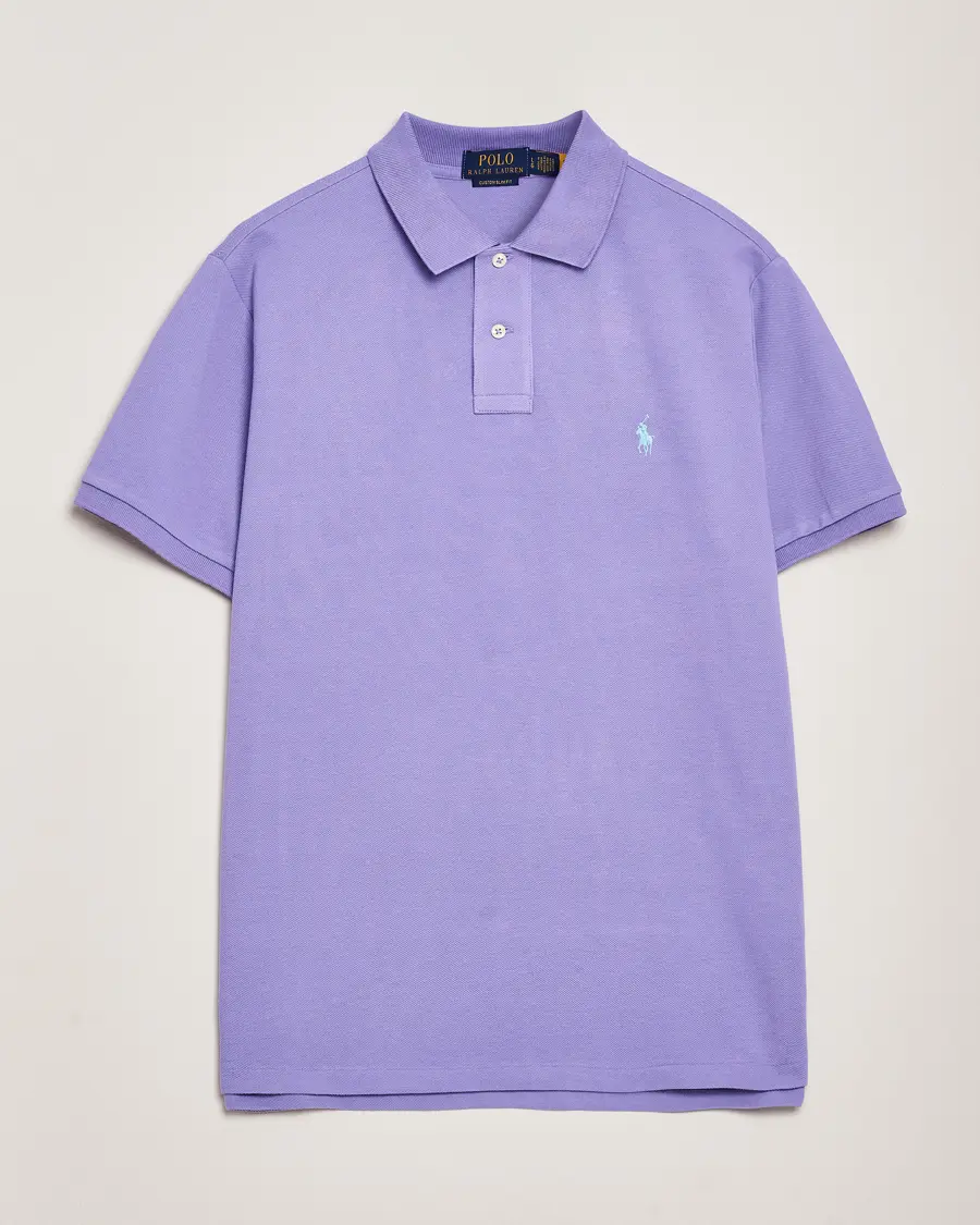 Polo Ralph Lauren Custom Slim Fit Polo Cactus Purple