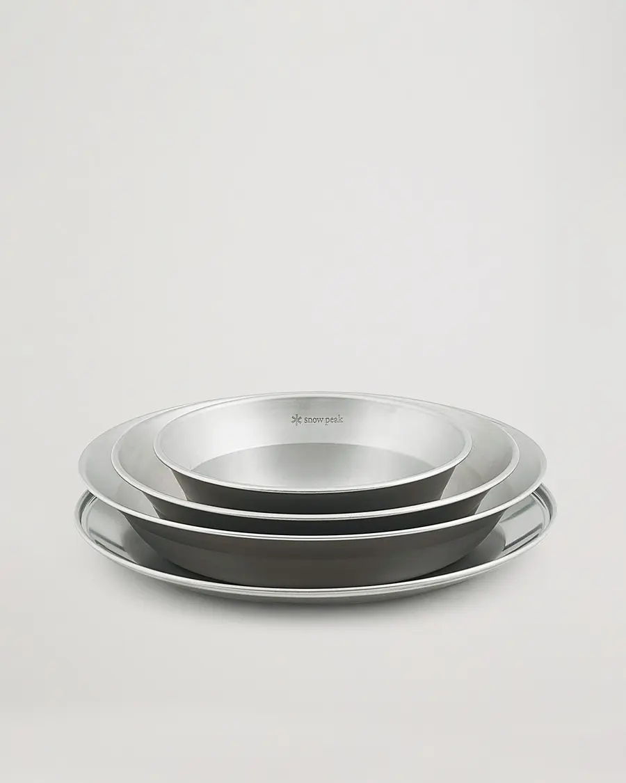 Snow Peak Tableware Set Stainless Steel