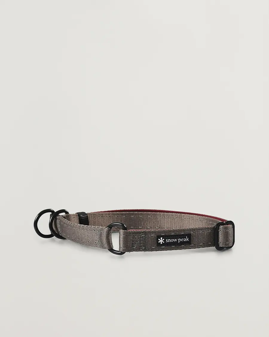 Snow Peak Dog Slip Collar Grey