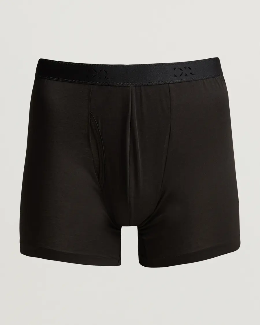 Derek Rose Pima Cotton Stretch Brief Black