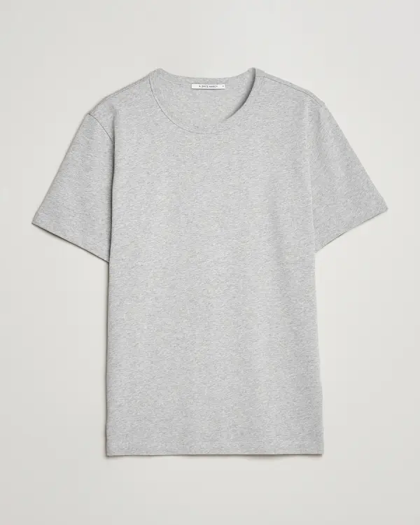 A Day's March Heavyweight T-Shirt Grey Melange