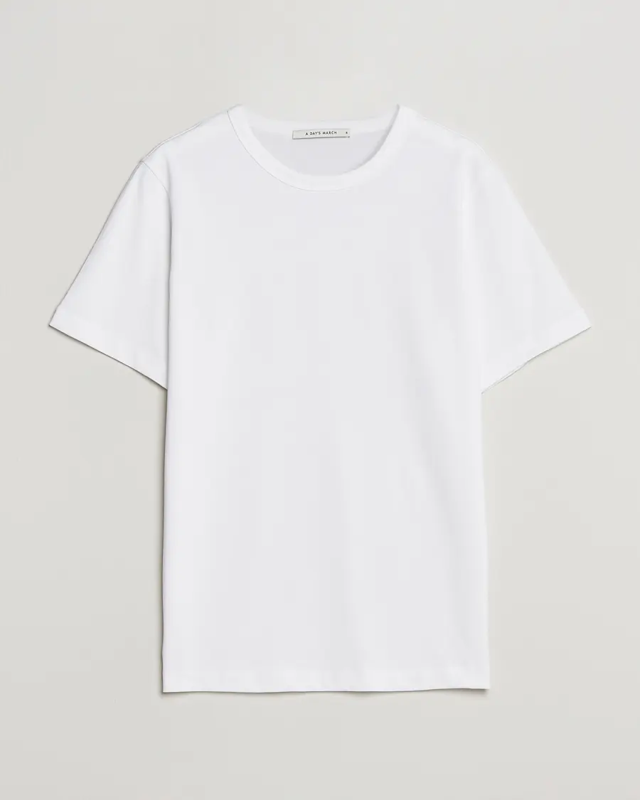 A Day's March Heavyweight T-Shirt White