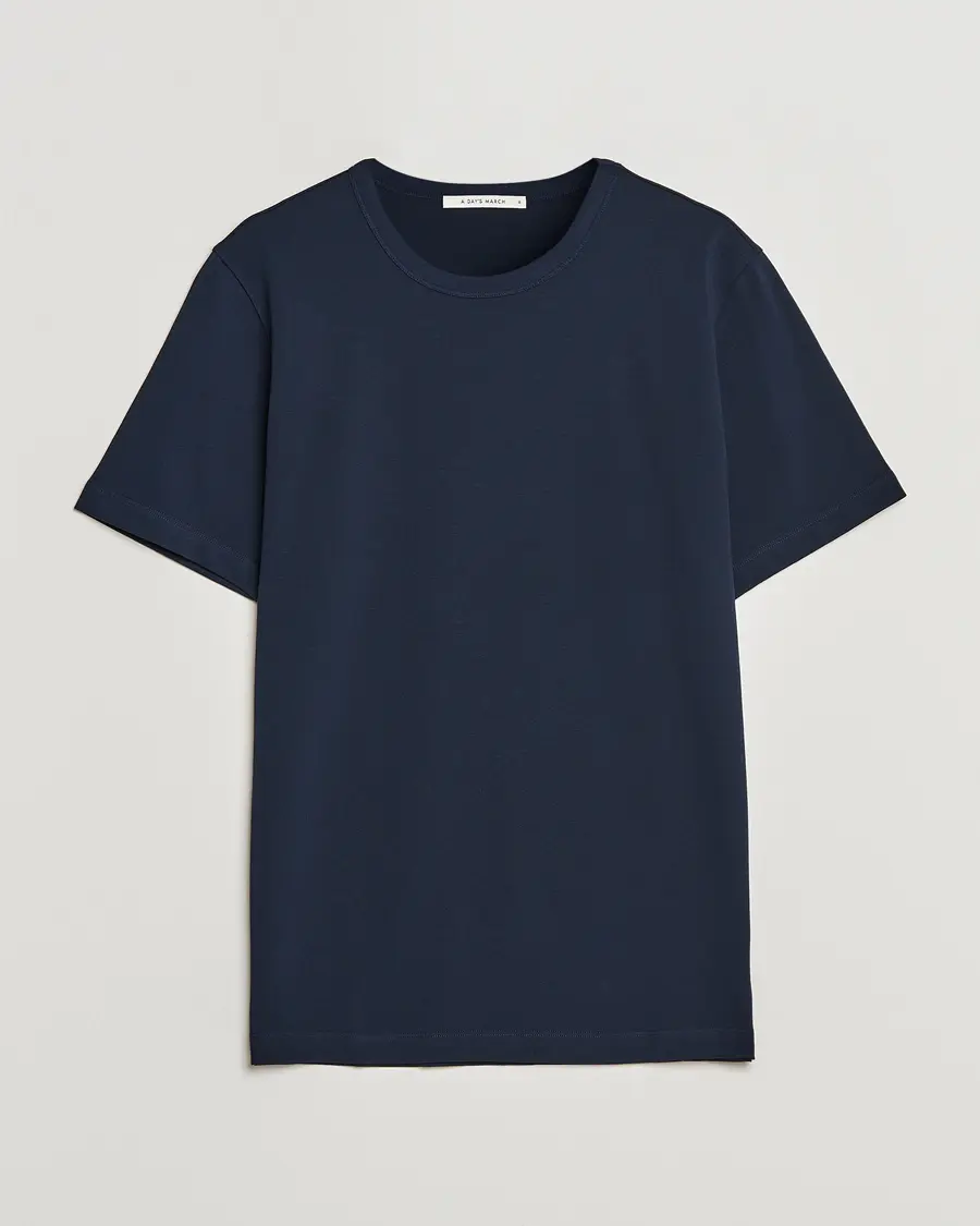 A Day's March Heavyweight T-Shirt Navy