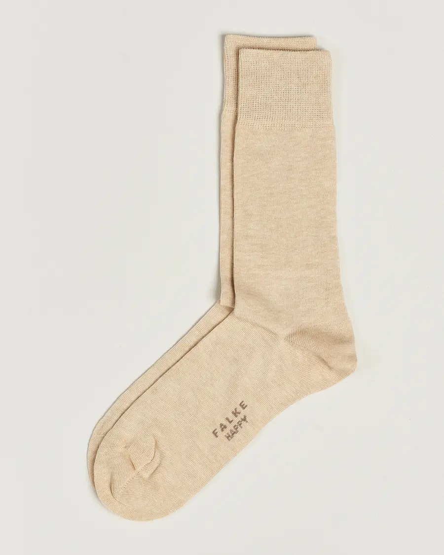 Falke Happy 2-Pack Cotton Socks Sand