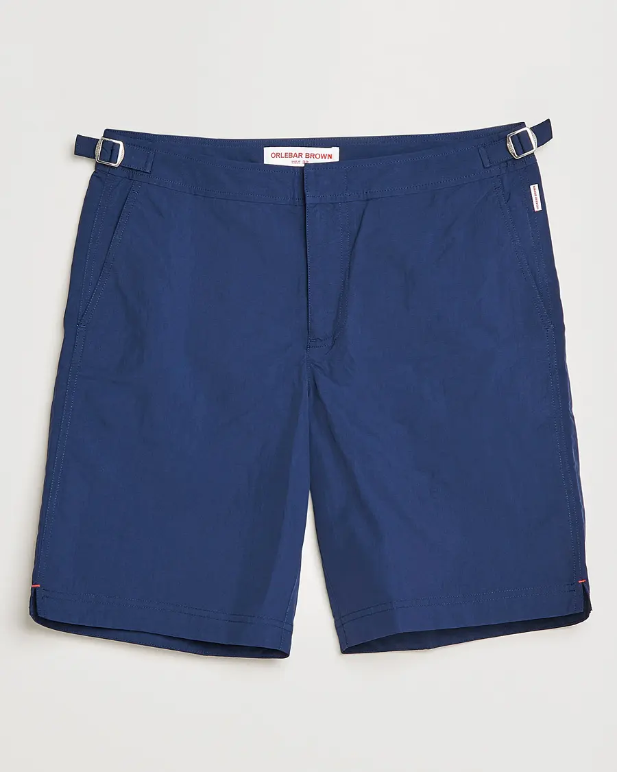 Orlebar Brown Dane III Long Leg Swim Shorts Navy