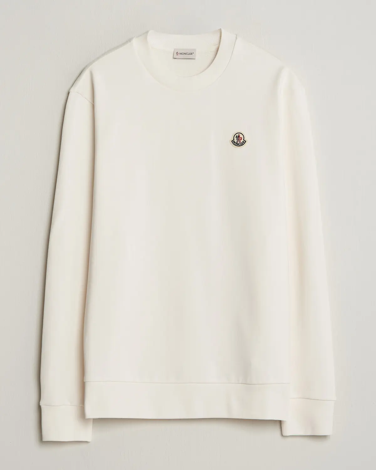 Moncler Logo Sweatshirt White