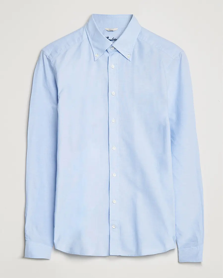 Stenströms Slimline Oxford Shirt Light Blue