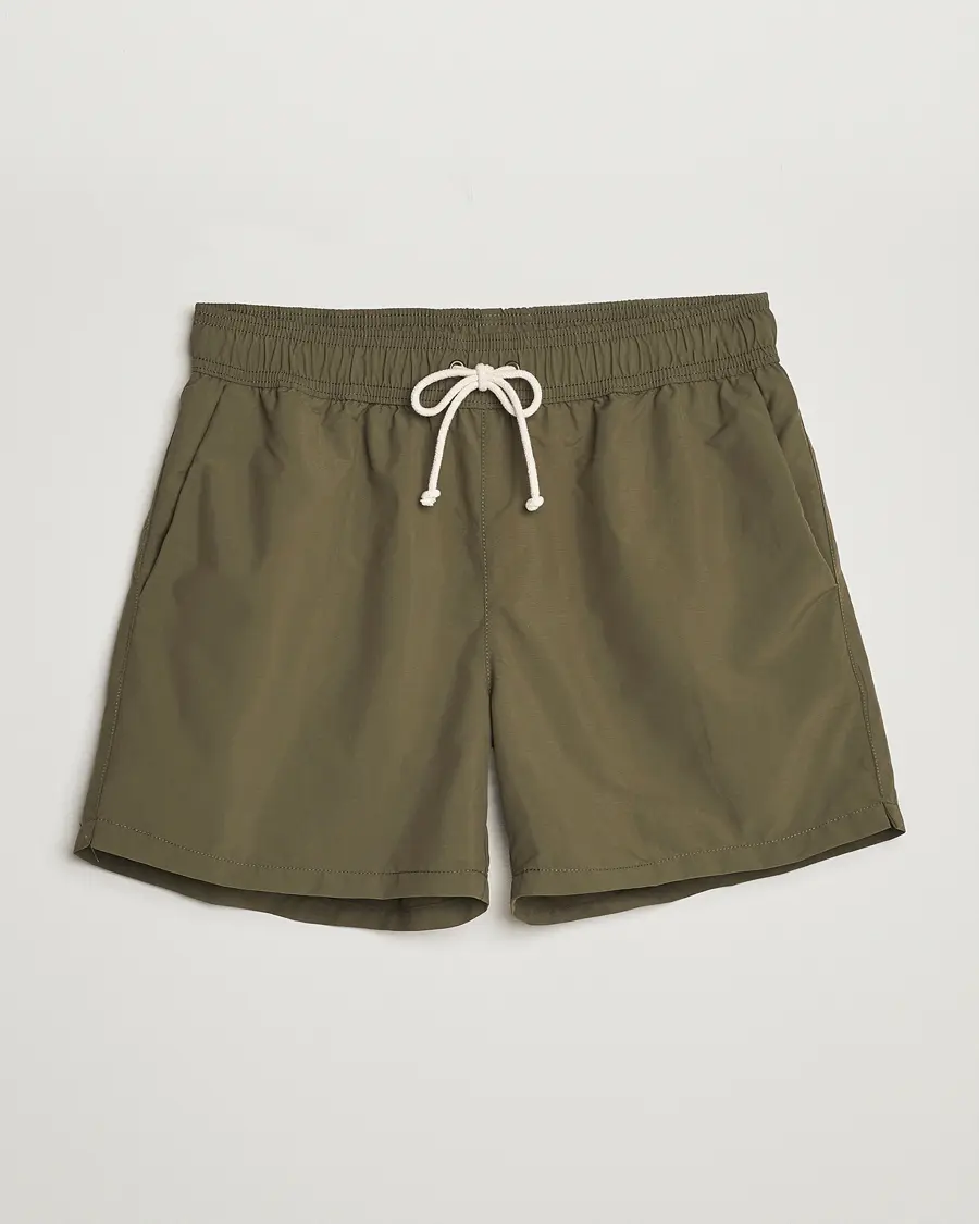 Ripa Ripa Plain Swimshorts Olive Green