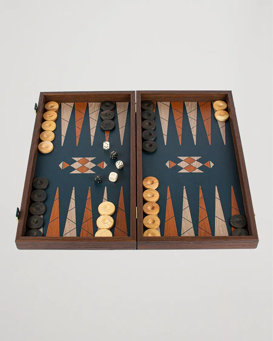 Manopoulos Wooden Creative Boho Chic Backgammon